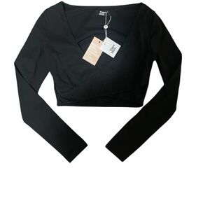 Tiger Mist criss cross Crop Top